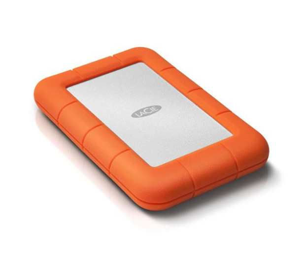 LaCie Rugged Mini 2TB USB 3.2 Gen. 1 Pomarańczowo-Szary - 298288 - zdjęcie 3